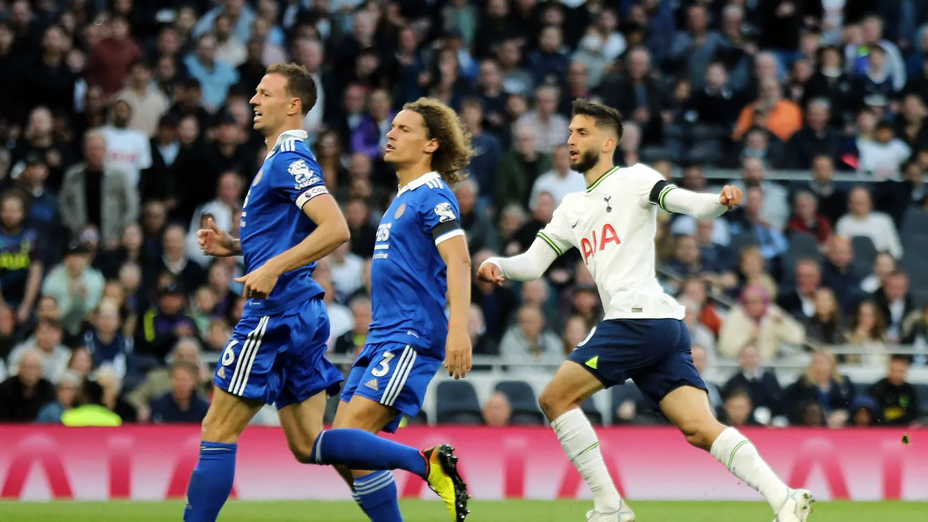 angol foci, Tottenham, Leicester, Rodrigo Bentancur 