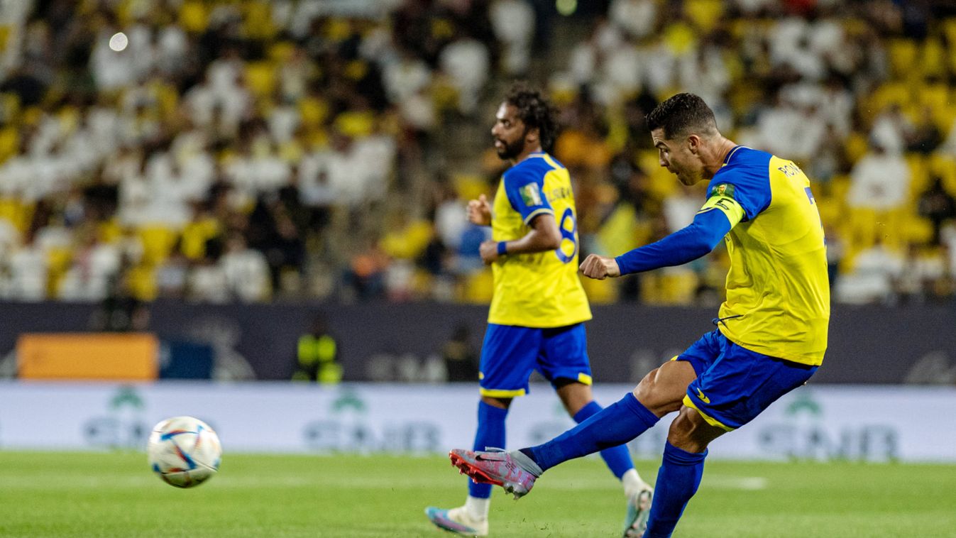 Al Nassr v Abha - King Cup 2023,Football,King Cup,march,Riyadh,Saudi Arabia,Soccer,sports Horizontal 