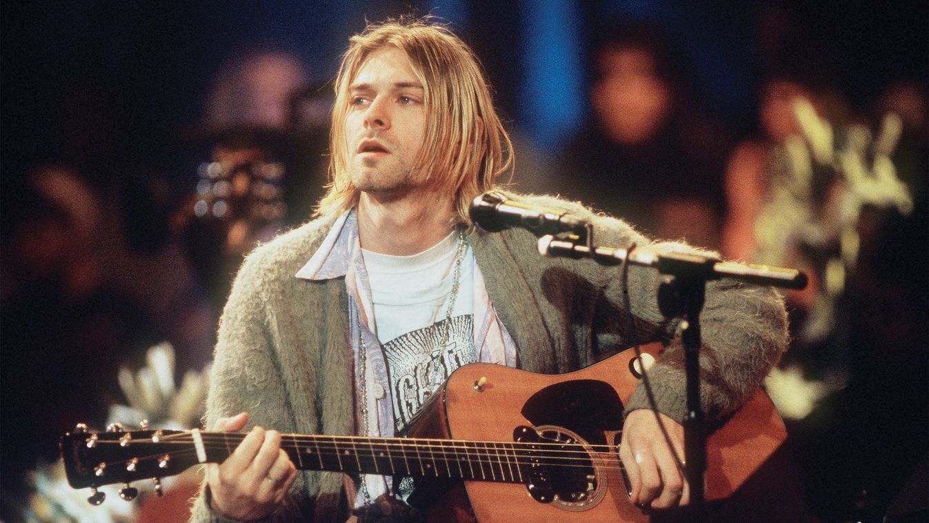 Így változott a férfi szépségideál az elmúlt 100 évben Kurt Cobain 