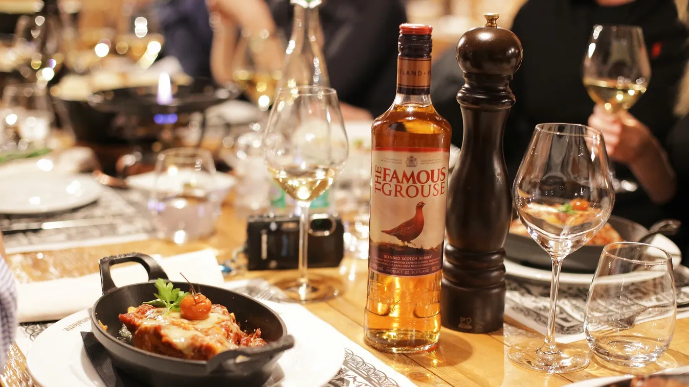 The Famous Grouse skót whisky gasztrofotó pályázat 