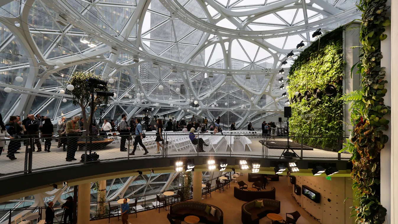 Az Amazon új irodaháza Seattle-ben 