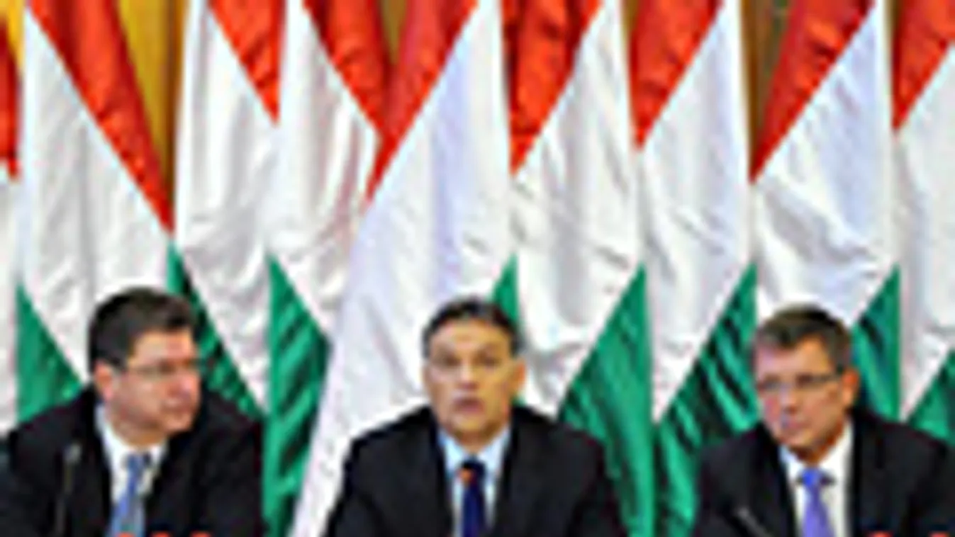 Parragh László; Orbán Viktor; Matolcsy György, Alakuló ülését tartja a Nemzeti Gazdasági és Társadalmi Tanács (NGTT) a Parlament Vadásztermében