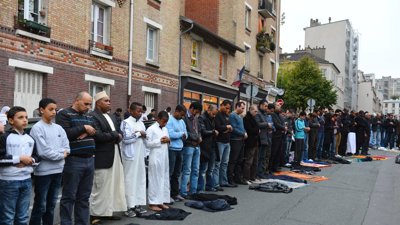 Muszlim, Párizs, imádkozás 