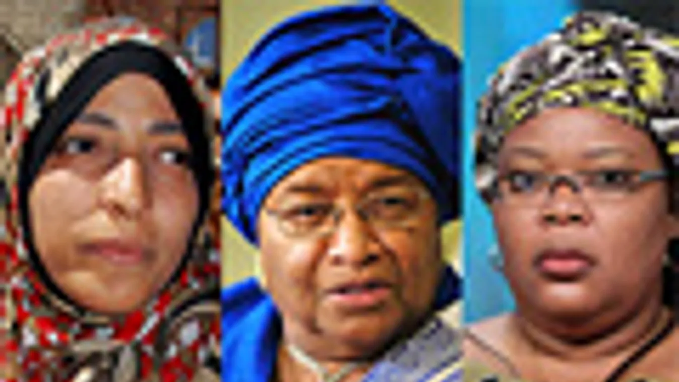 Nobel-békedíj, béke Nobel-díj, Tawakkul Karman, Leymah Gbowee, Ellen Johnson Sirleaf