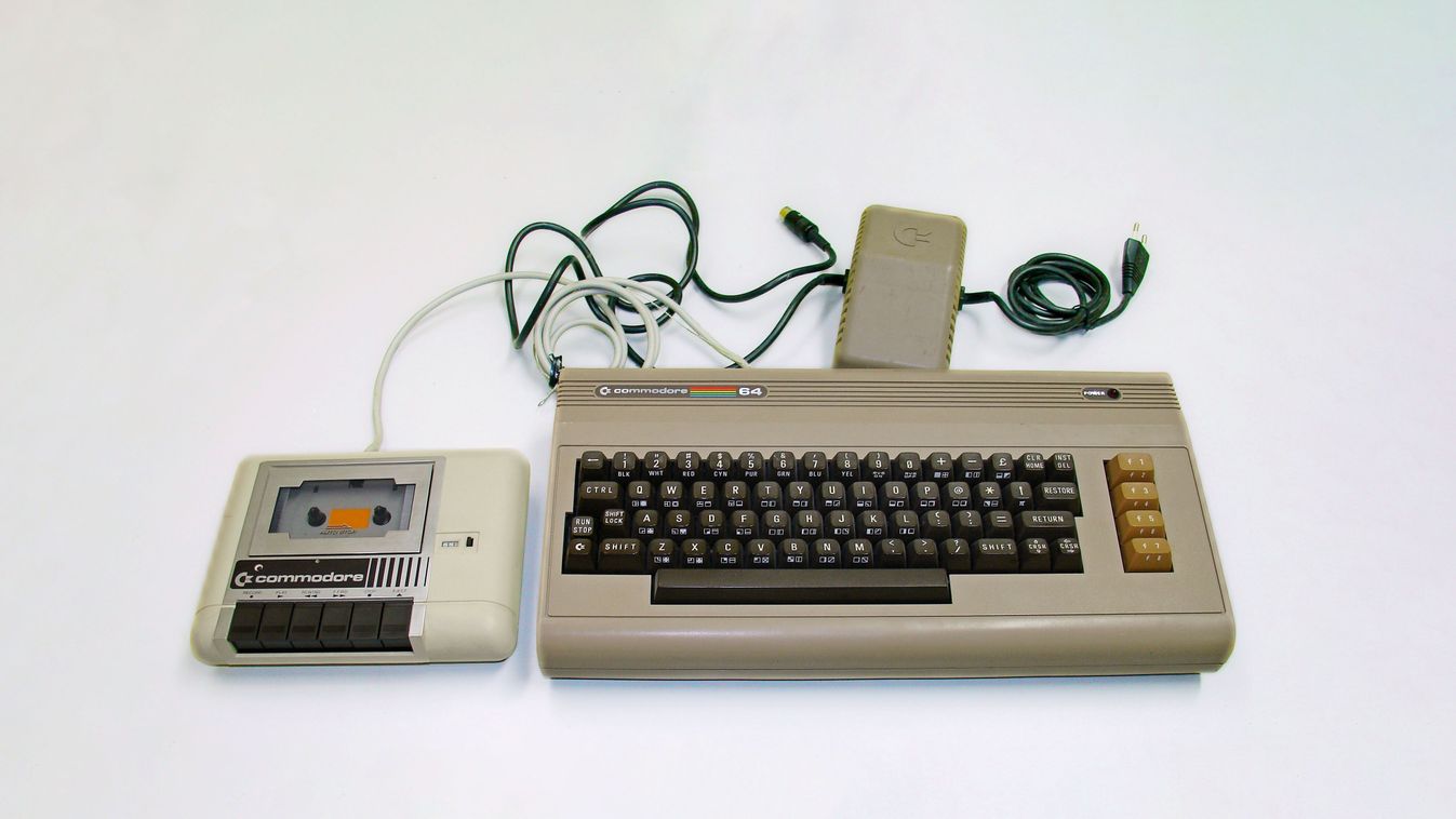 Commodore, 64, számítógép, magnó 