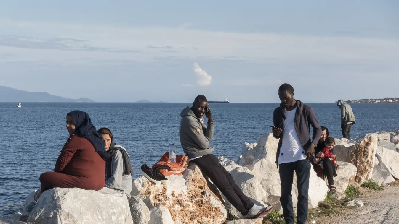 Asylum seekers on Lesbos Island asylum seeker,asylum seekers,Greece,Island,Lesbos,migrant,photog Horizontal 