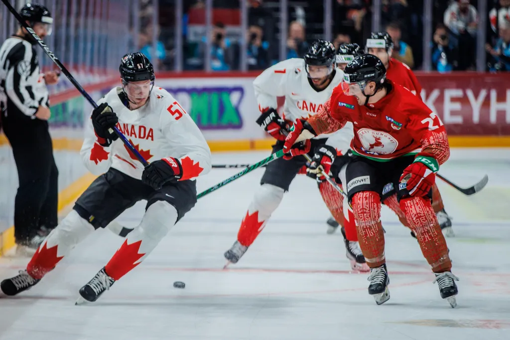 Magyarország - Kanada, férfi jégkorong-válogatott, felkészülés, MVM Dome, 2023. 05. 09. 