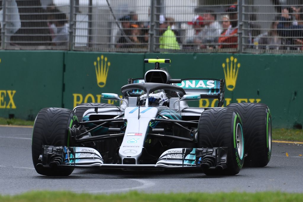 A Forma-1-es Ausztrál Nagydíj szombati napja, Valtteri Bottas, Mercedes-AMG Petronas 