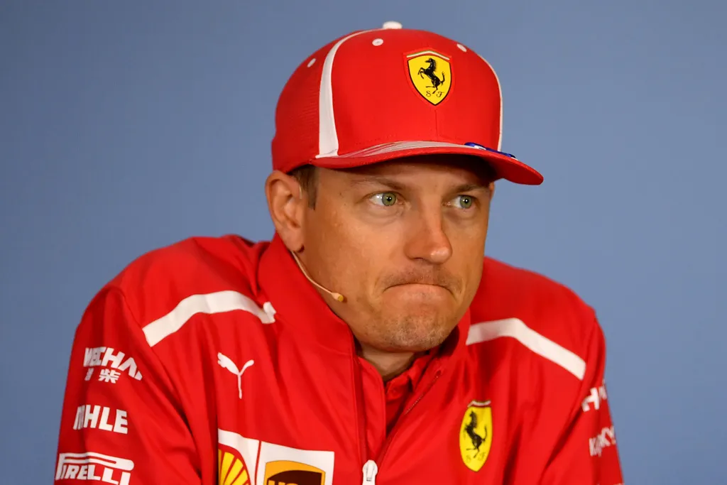 Előkészületek a Forma-1-es Osztrák Nagydíjra, Kimi Räikkönen, Scuderia Ferrari 