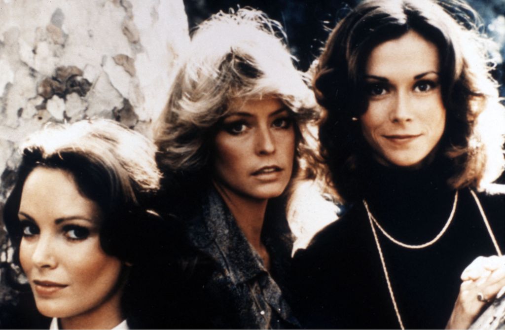 Charlie's Angels (TV) The Alley Cats Cinema USA television series three women Horizontal PORTRAIT 
