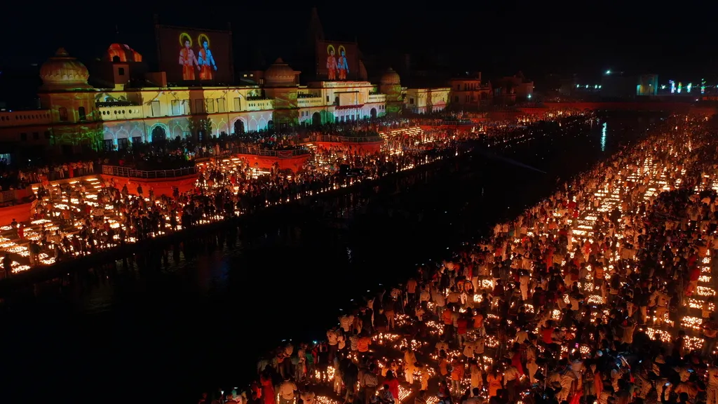 divali fényünnep, india, galéria 