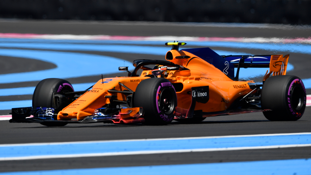 A Forma-1-es Francia Nagydíj pénteki napja, Stoffel Vandoorne, McLaren Racing 
