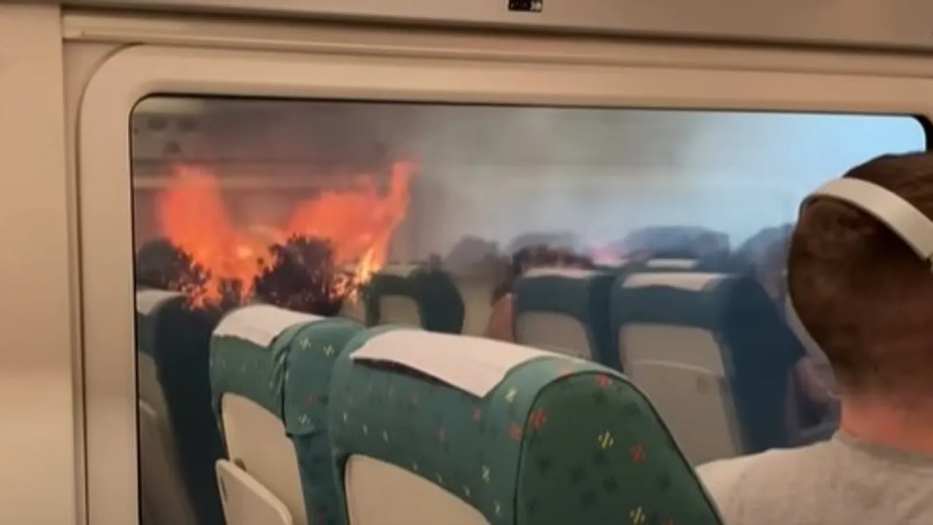 vonat. tűz, Zamora 