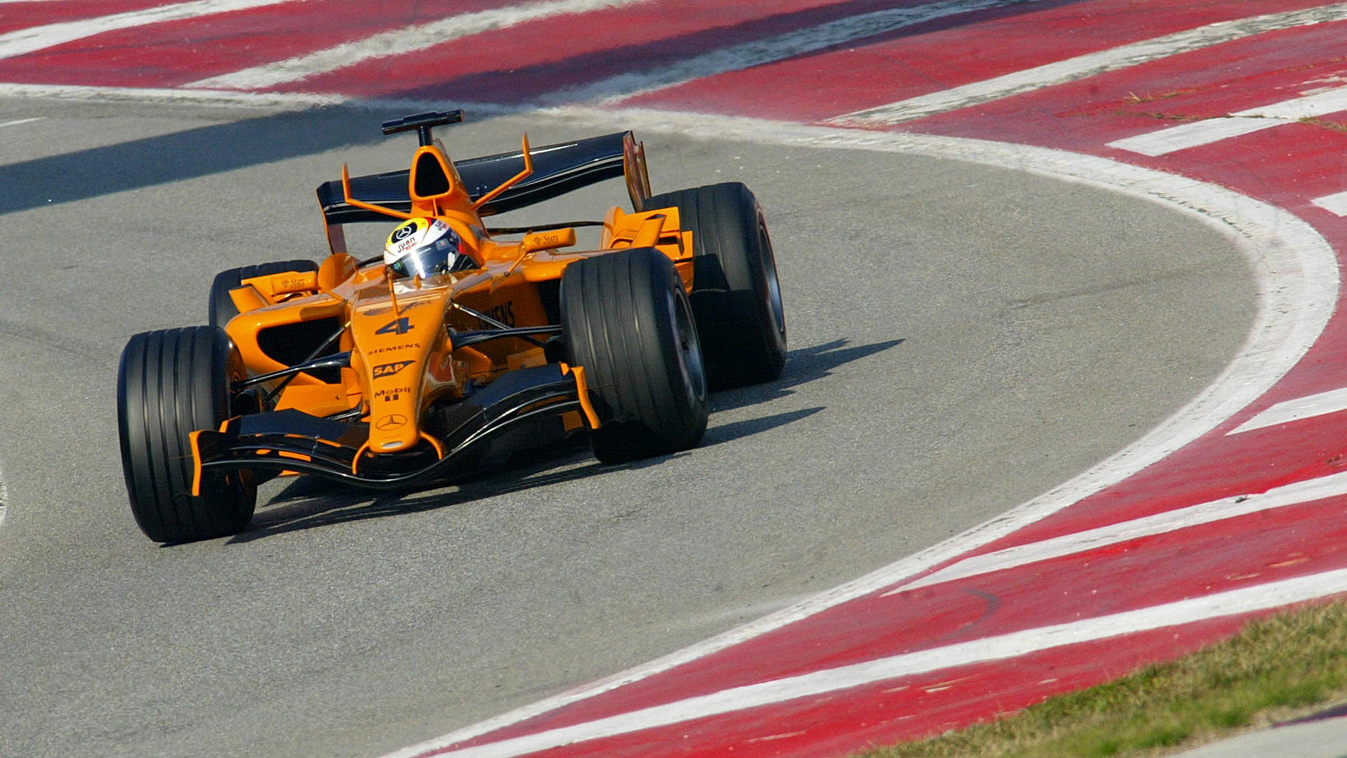 Forma-1, Juan-Pablo Montoya, McLaren-Mercedes, Barcelona teszt 2005 