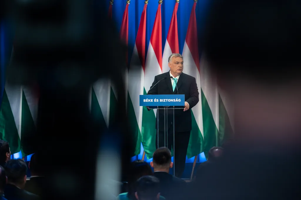 Orbán Viktor évértékelő beszéde, Orbán Viktor miniszterelnök, 2023, Várkert Bazár, évértékelés, 