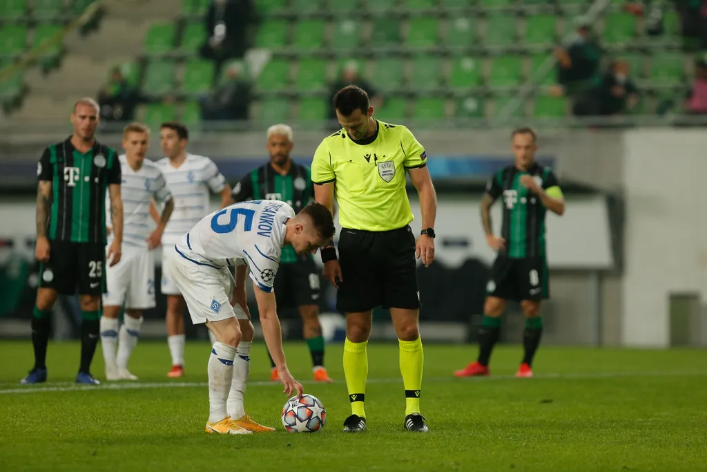 FTC - Dinamo Kijev, UEFA BL futball mérkőzés, 2020.10.28. 