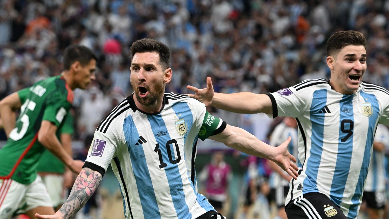 Football/ 2022 FIFA World Cup/ Argentina vs Mexico soccer Horizontal 