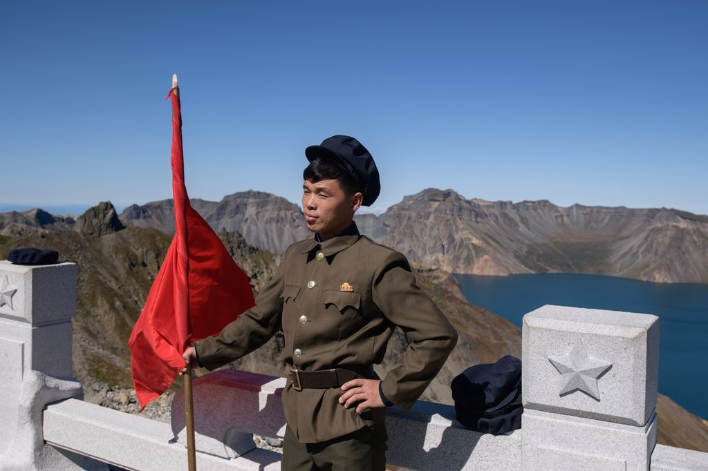 Pektu-hegy, Észak-Korea 