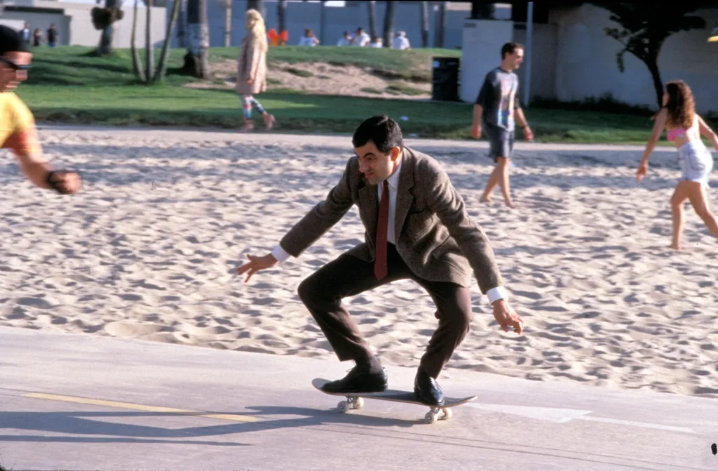 Bean (1997) uk Cinéma skatebord planche ŕ roulettes Horizontal 