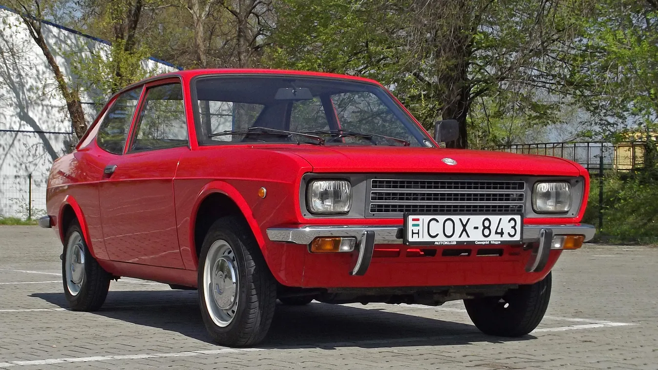 Fiat 128 Sport (1973) veteránteszt 