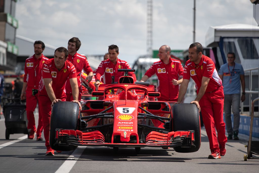 A Forma-1-es Kanadai Nagydíj előkészületei, Sebastian Vettel, Scuderia Ferrari 