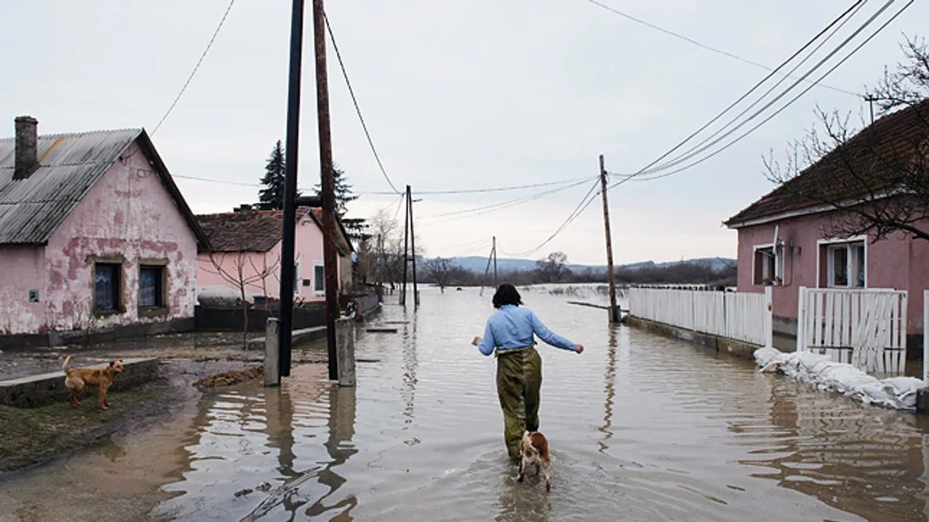 Portákat öntött el a kiáradt Ipoly Ipolytarnócon, áradás, árvíz, belvíz 