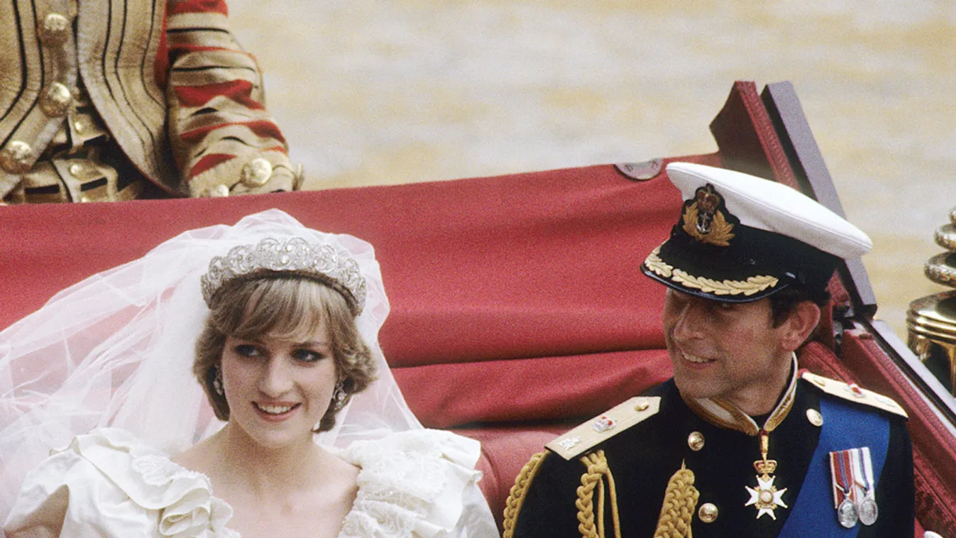 A történelem leghíresebb esküvői – így házasodott össze Lady Diana és Károly herceg 