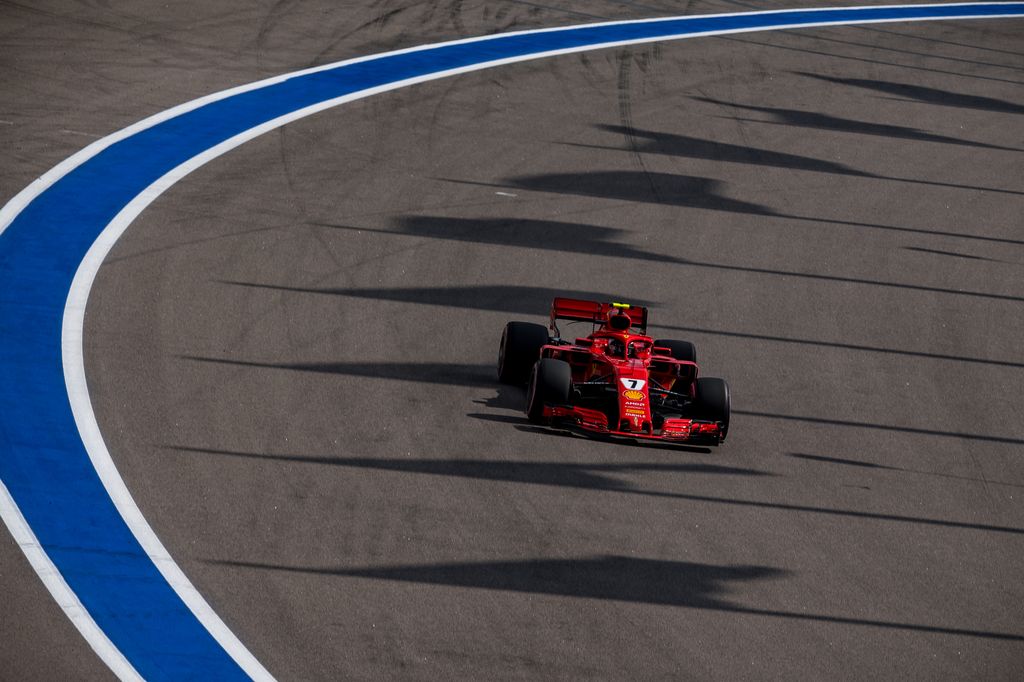 A Forma-1-es Orosz Nagydíj szombati napja, Kimi Räikkönen, Scuderia Ferrari 