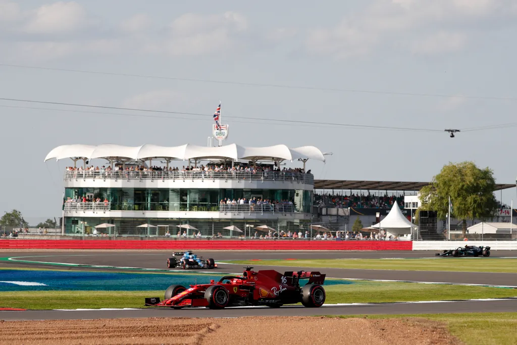 Forma-1, Brit Nagydíj, Charles Leclerc, Ferrari 