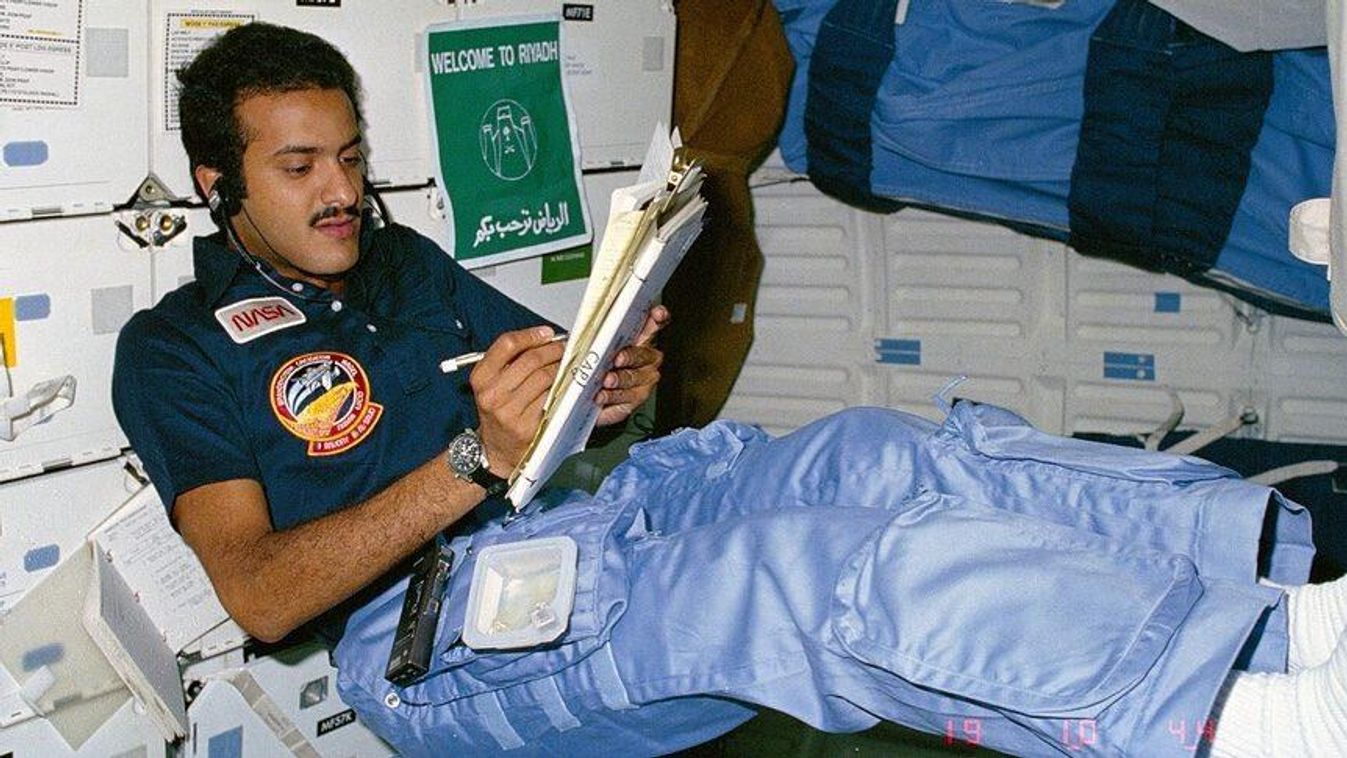 szaúdi űrhajós 