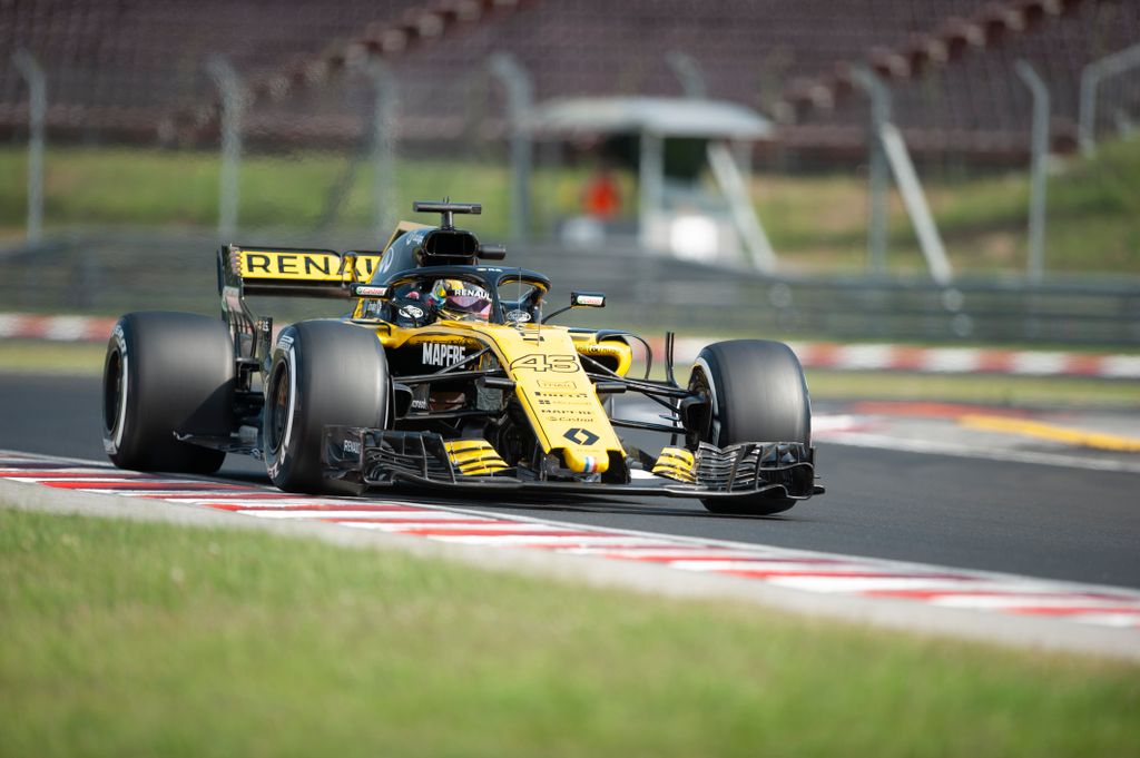 F1-es tesztelés a Hungaroringen, 2. nap, Artyom Markelov, Renault Sport Racing 