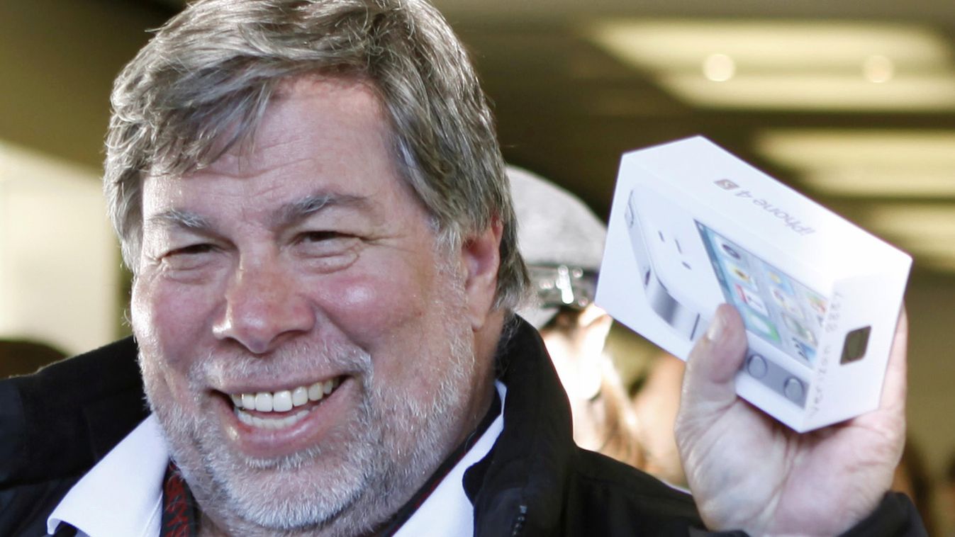 Steve Wozniak iPhone-t vesz 