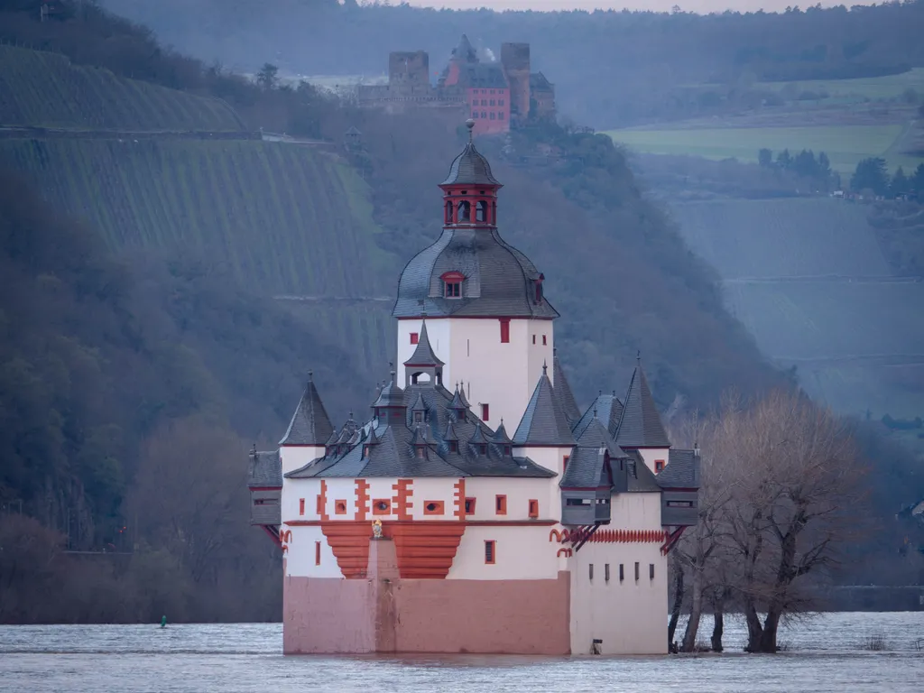 Pfalzgrafenstein, Kastély, Németország, 