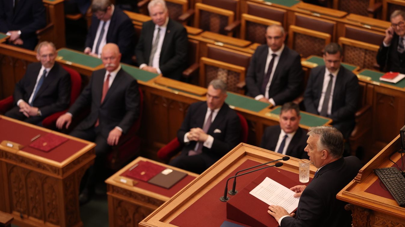 Az új kormány ünnepélyes eskütétele, Parlament, Országgyűlés, május 24., Orbán Viktor 