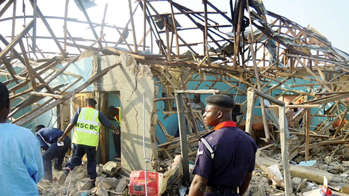 Nigéria, robbantás, merénylet, Boko Haram iszlamista szervezet 