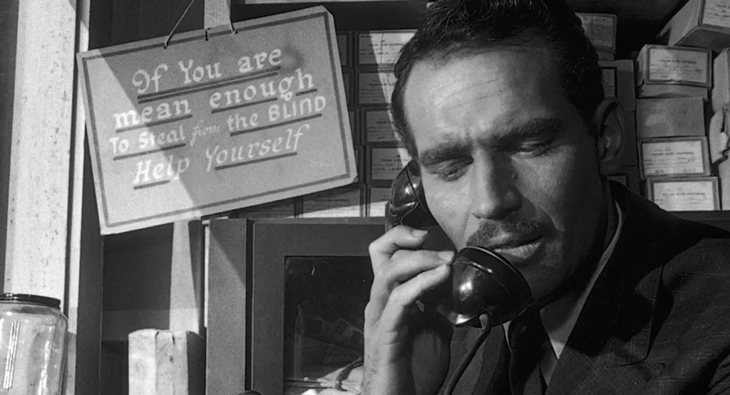 LA SOIF DU MAL - TOUCH OF EVIL (1958) film noir Horizontal panoramic 