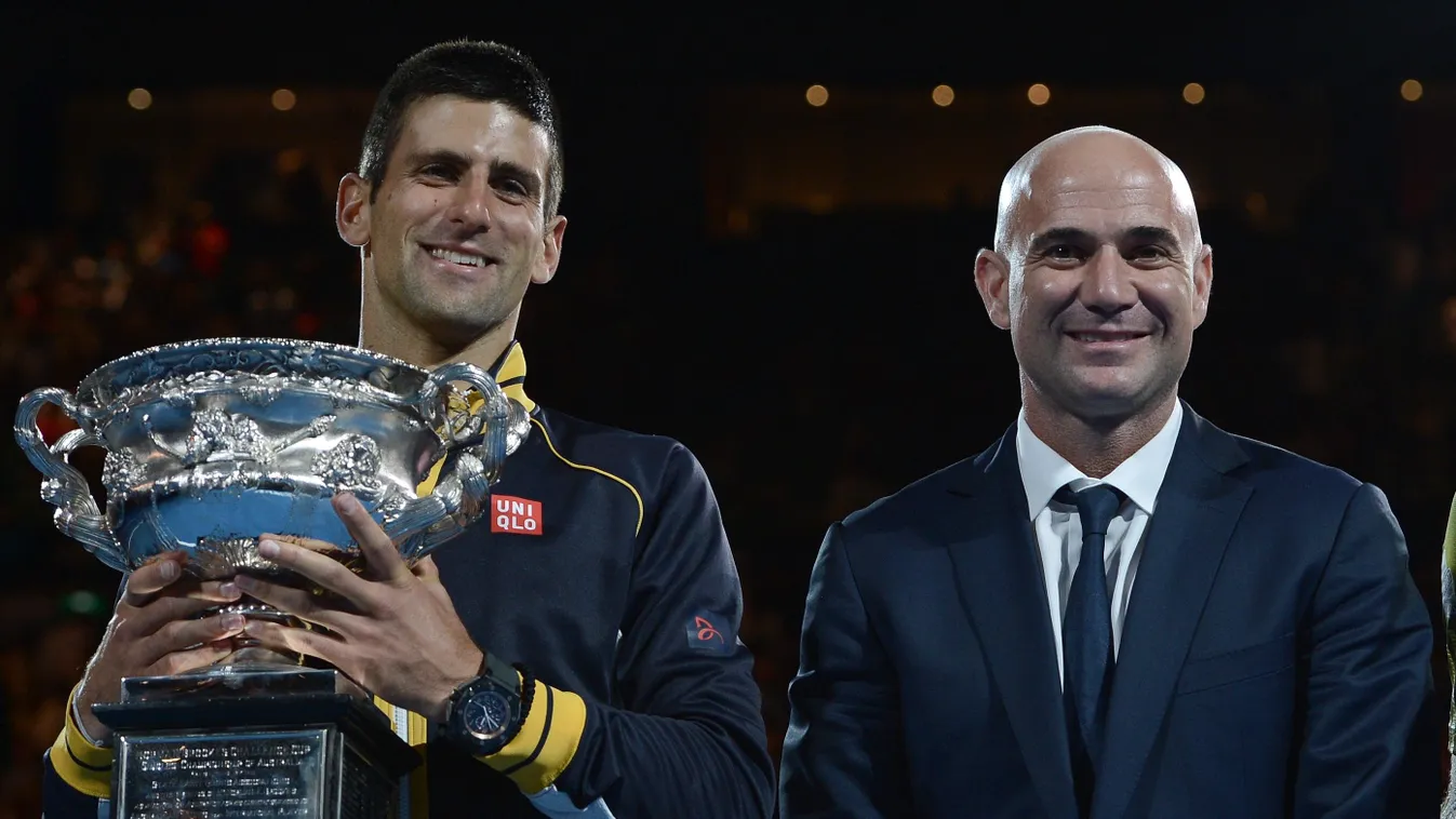 Novak Djokovic, Andre Agassi 