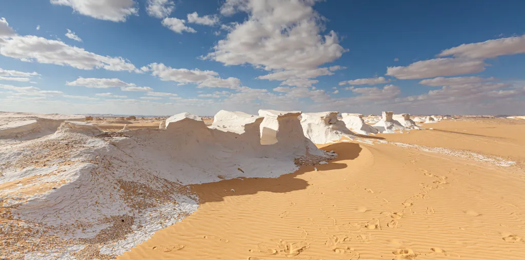 Fehér-sivatag, Egyiptom, Sahra el-Beida, 