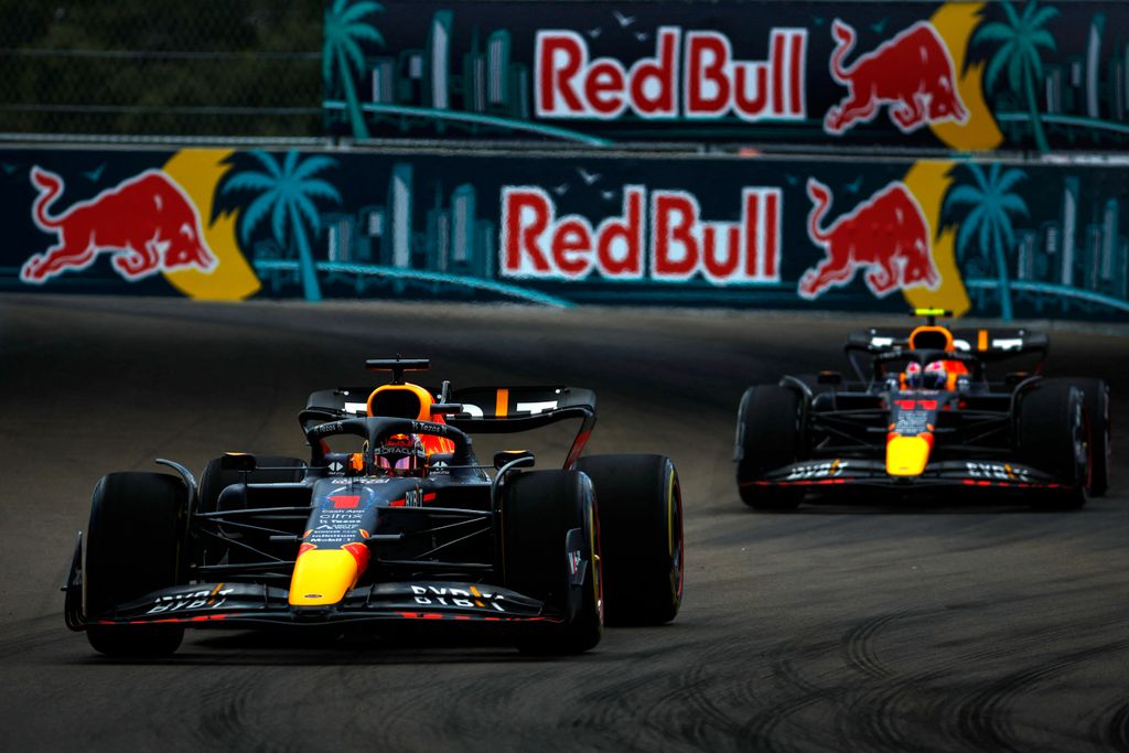 Forma-1, Max Verstappen, Sergio Pérez, Red Bull, Miami Nagydíj 2022, szombat 