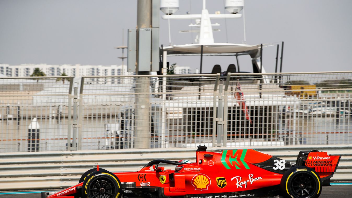 Forma-1, Antonio Fuoco, Ferrari, abu-dzabi tesztek 2021, első nap 