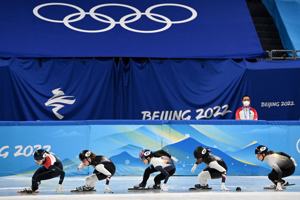 téli olimpia 2022, gyorskorcsolya, korcsolya, női, 1000m, 1000, méter, B döntő 
