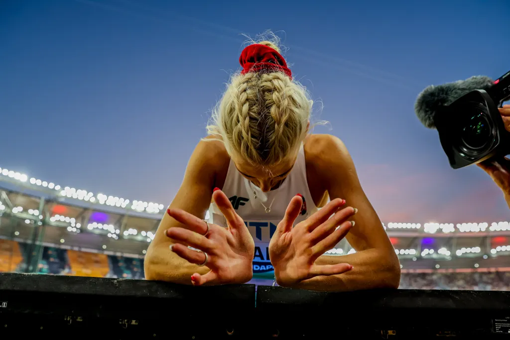 Atlétikai vb, Atlétikai Világbajnokság, World Athletics, Szabadtéri atlétikai világbajnokság, Budapest, 2023. 08. 23., női, hármasugrás, selejtező, Szabó Beatrix 