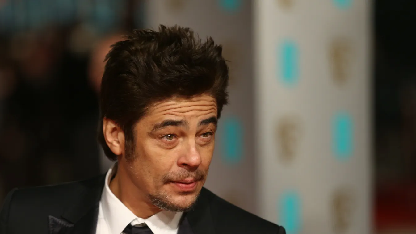 Benicio Del Toro a 2016-os BAFTA-gálán 