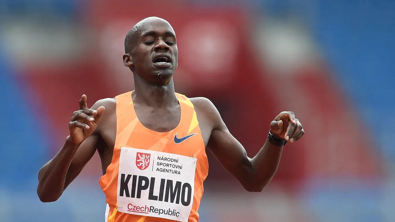 athletics Horizontal, Jacob Kiplimo 