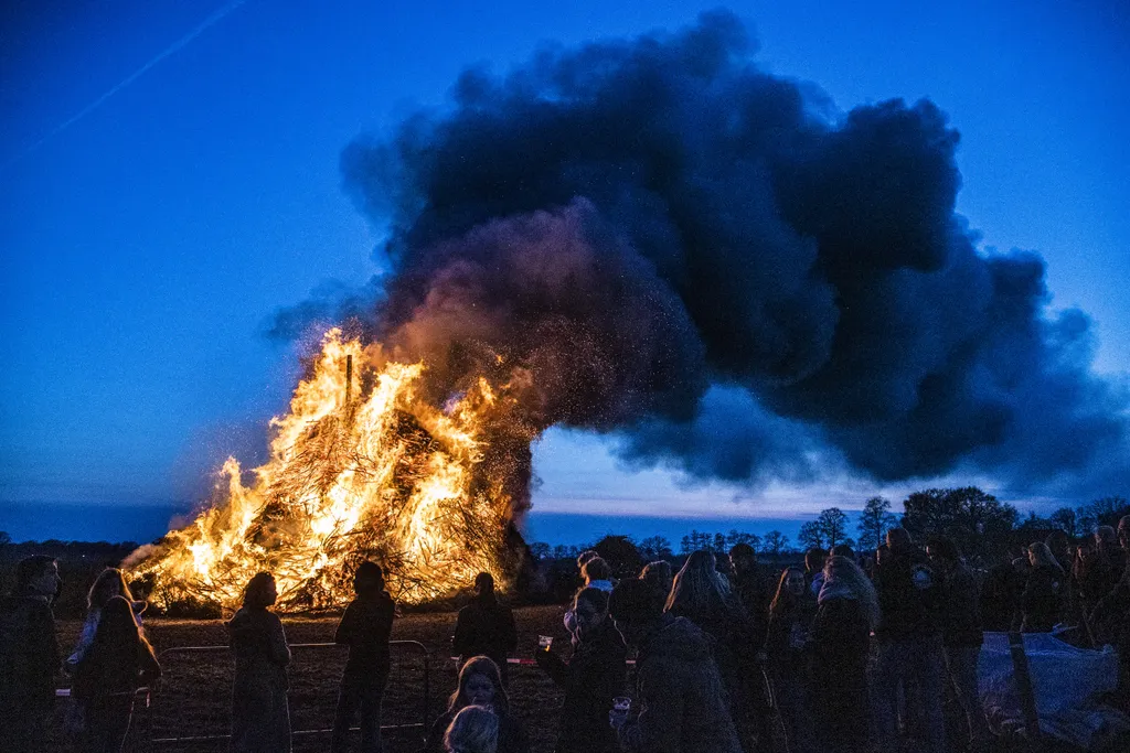 Hollandia, holland, húsvét, húsvéti, máglya, tűz, tavasz, hagyomány 