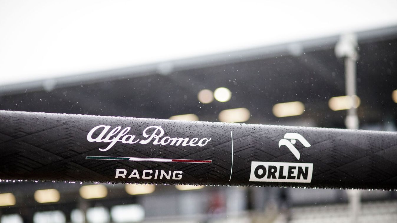 Forma-1, Alfa Romeo logo, Orlen logo, Alfa Romeo Racing, Eifel Nagydíj 