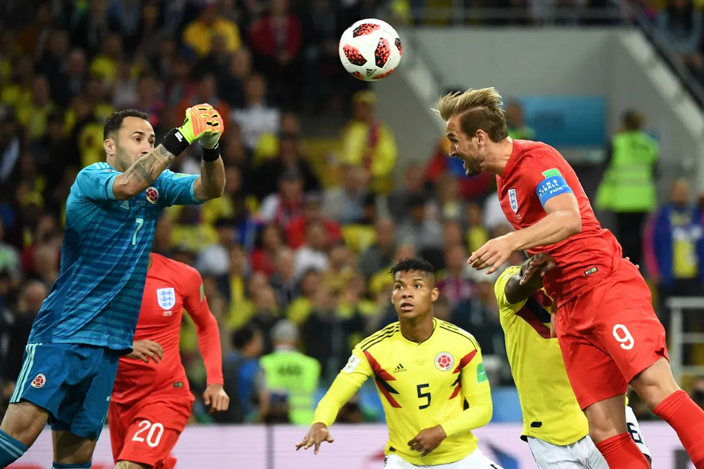 Kolumbia - Anglia, oroszországi labdarúgó-világbajnokság, nyolcaddöntő, Moszkva, 2018.07.03. 