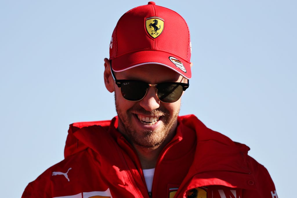 Forma-1, USA Nagydíj, csütörtök, Sebastian Vettel, Ferrari 