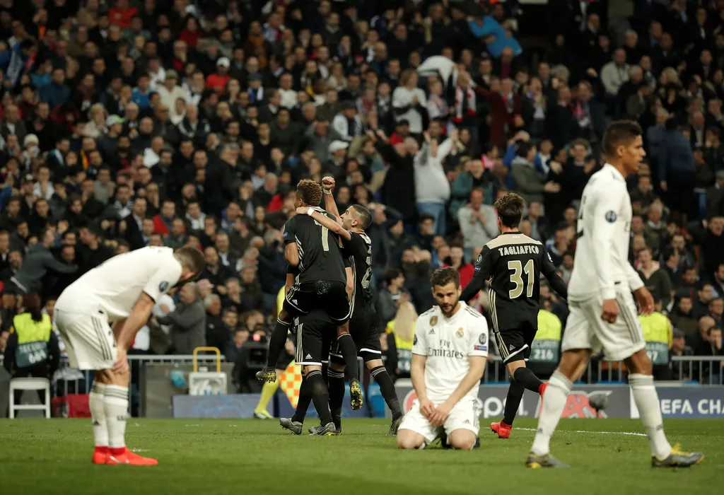 Real Madrid vs Ajax - UEFA Champions League FOOTBALL UEFA Champions League Spain Real Madrid Soccer MATCH Madrid Ajax players PLAYER photography GAME Santiago Bernabeu stadium 