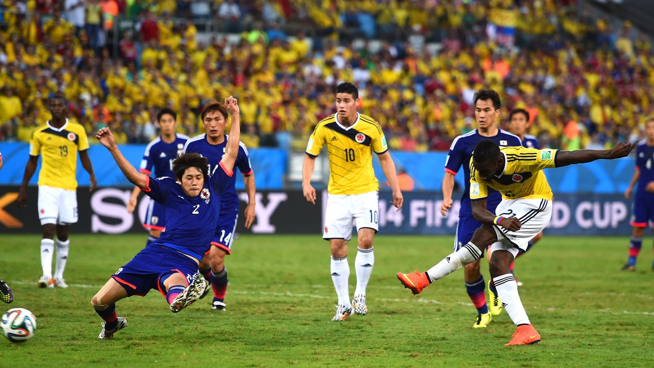 Japán-Kolumbia, foci-vb, vébé, Brazília 2014 